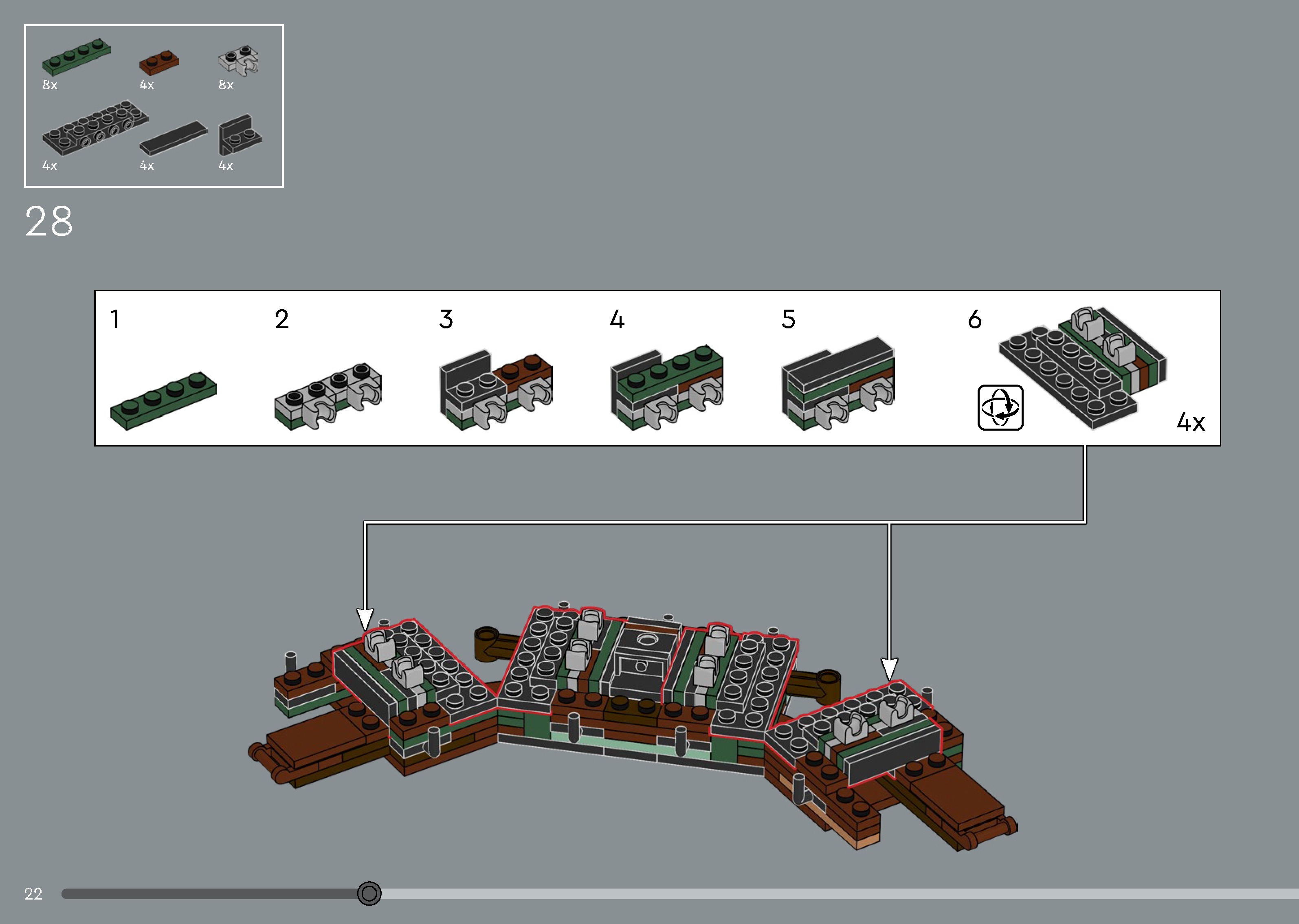 TwindBricks3D - 10340 Wreath 3D print model_25