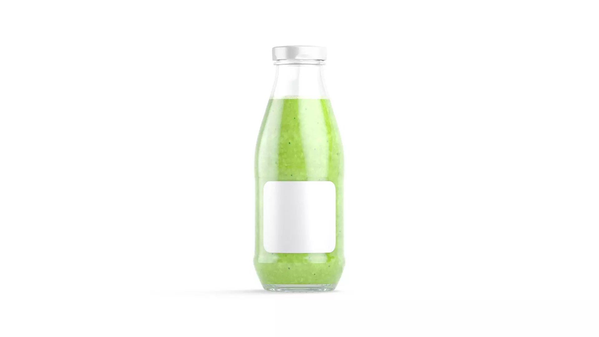 Juice Glass Bottle Kiwi - kiwis smoothie drink jar 3D model