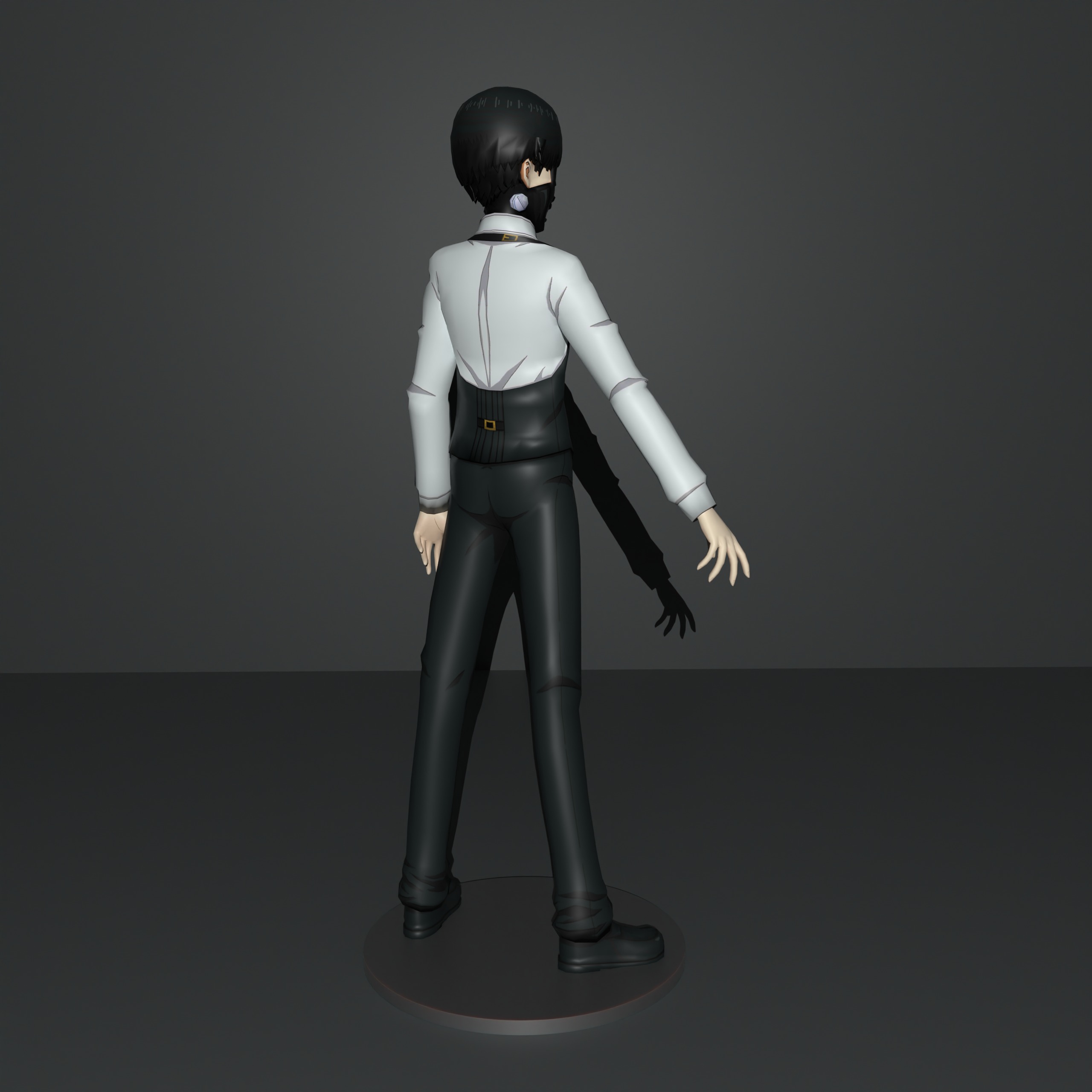 Ken Kaneki 3D print model_8