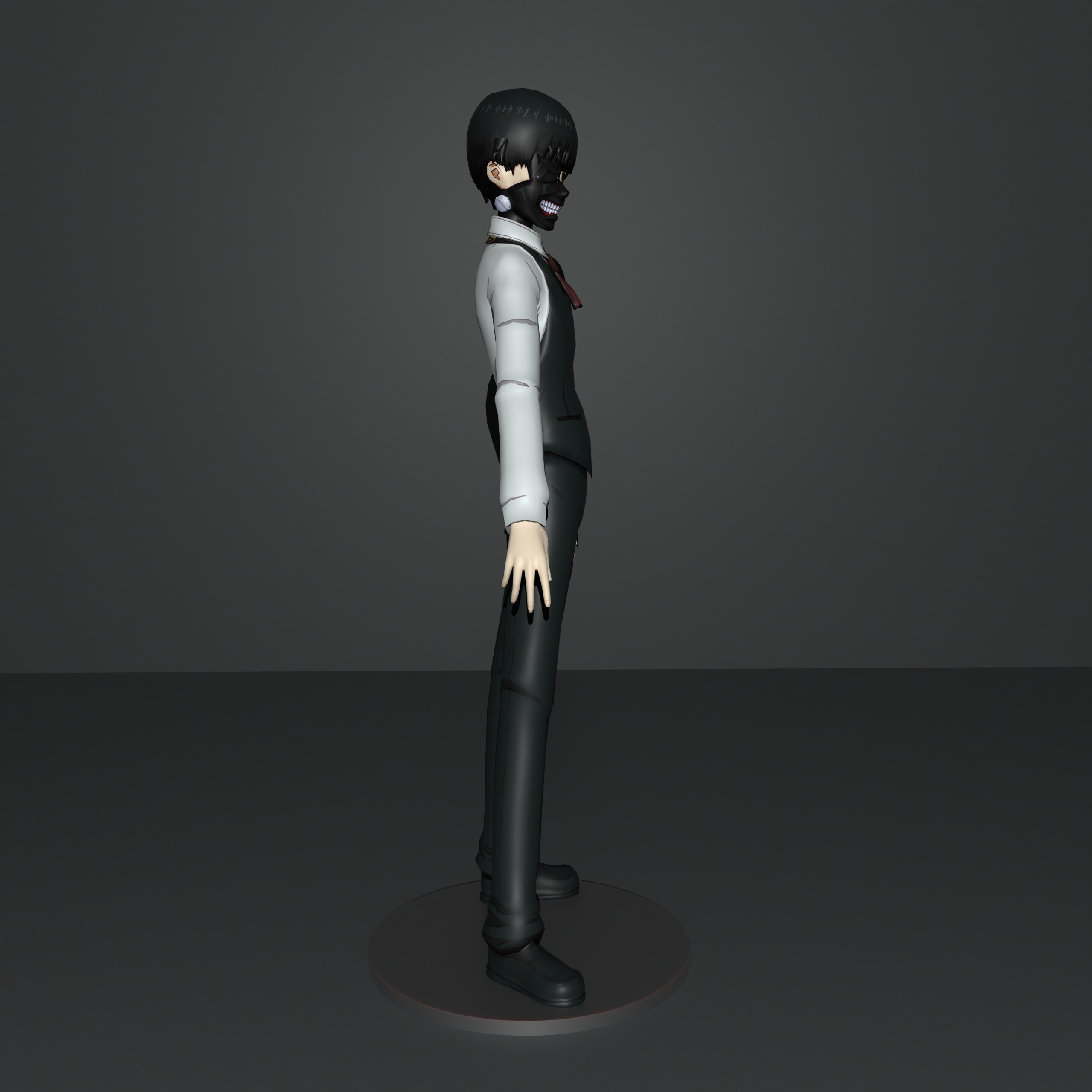 Ken Kaneki 3D print model_10