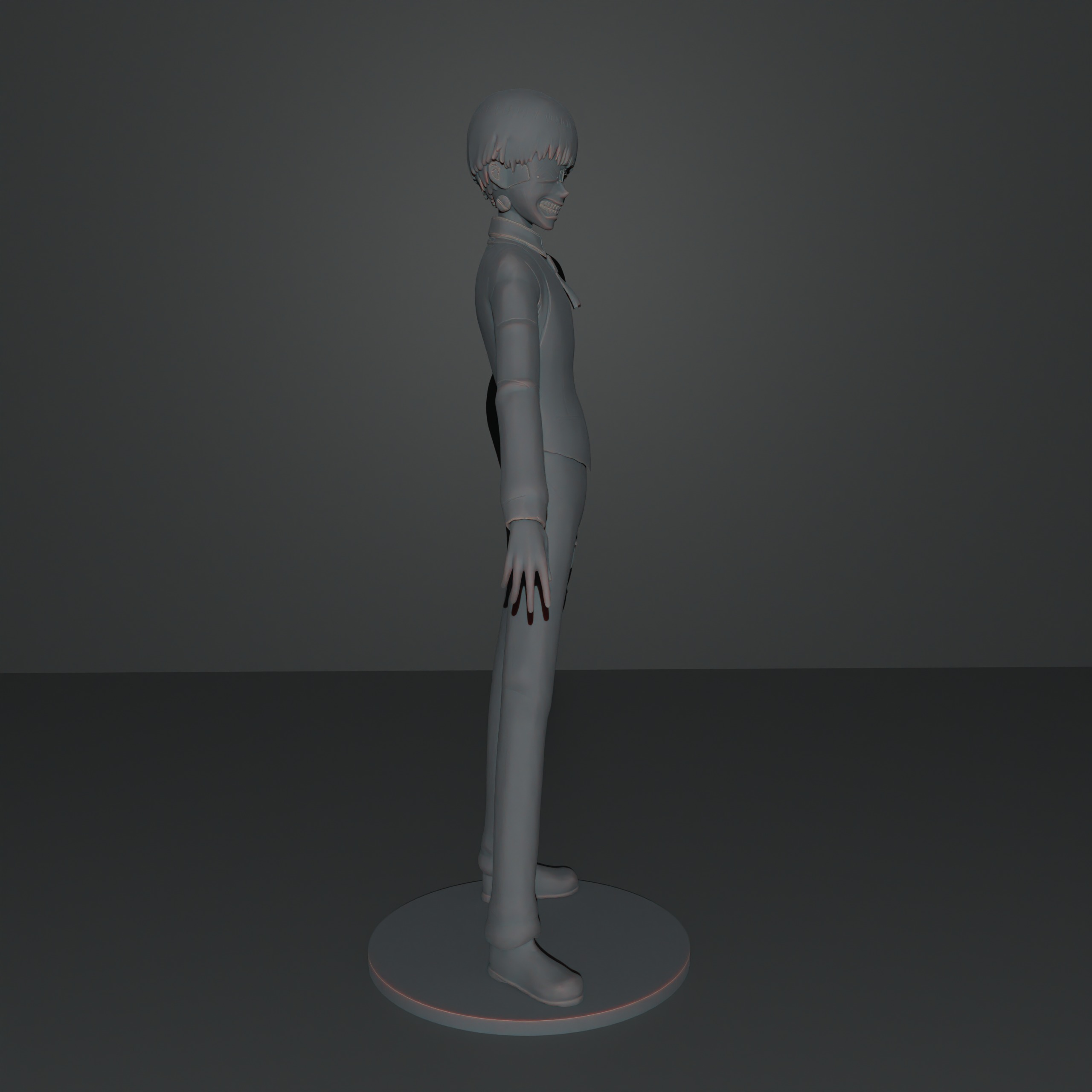 Ken Kaneki 3D print model_11