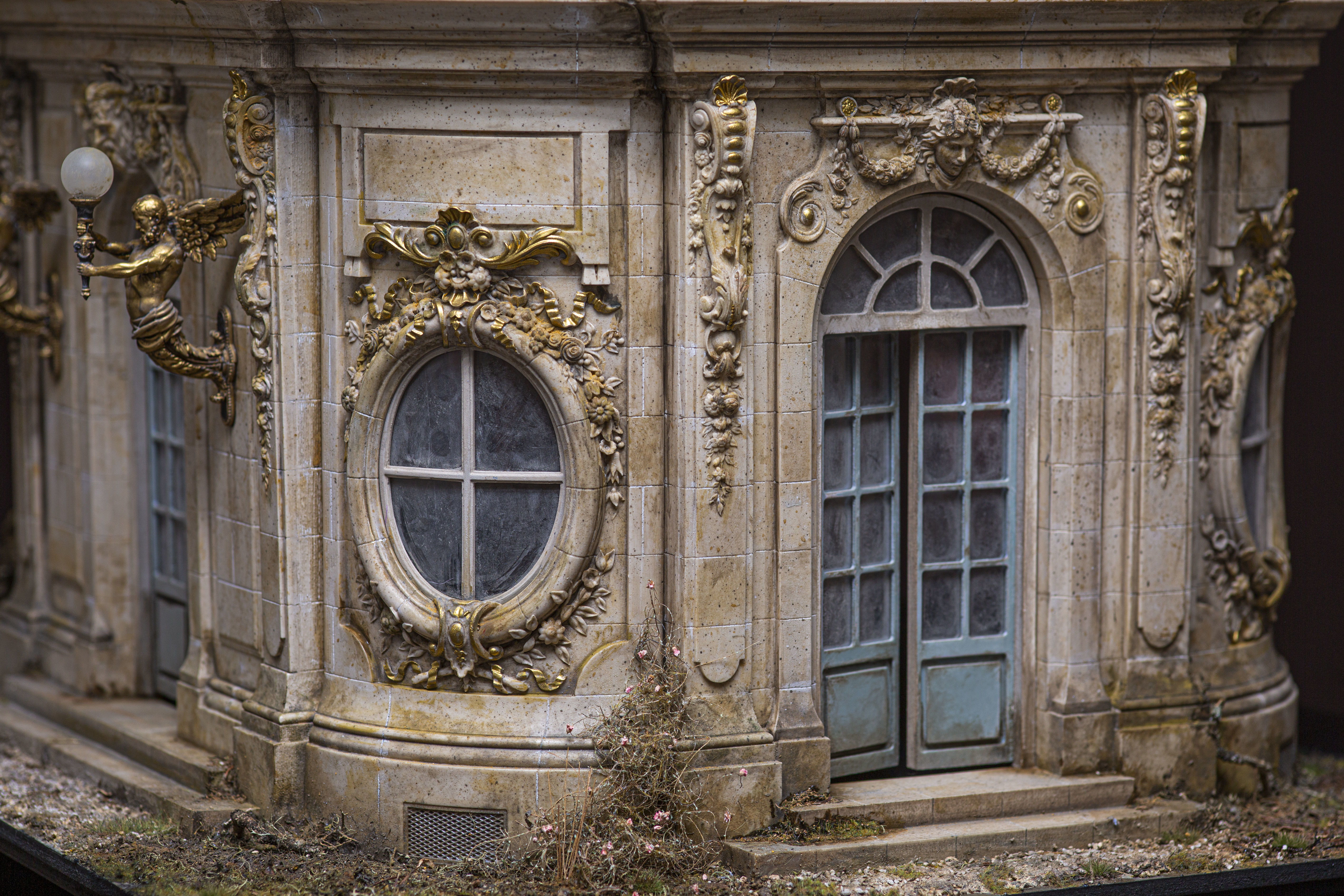 French Folly Ornate Building Chateau castle Palace 3D printable  3D print model_20