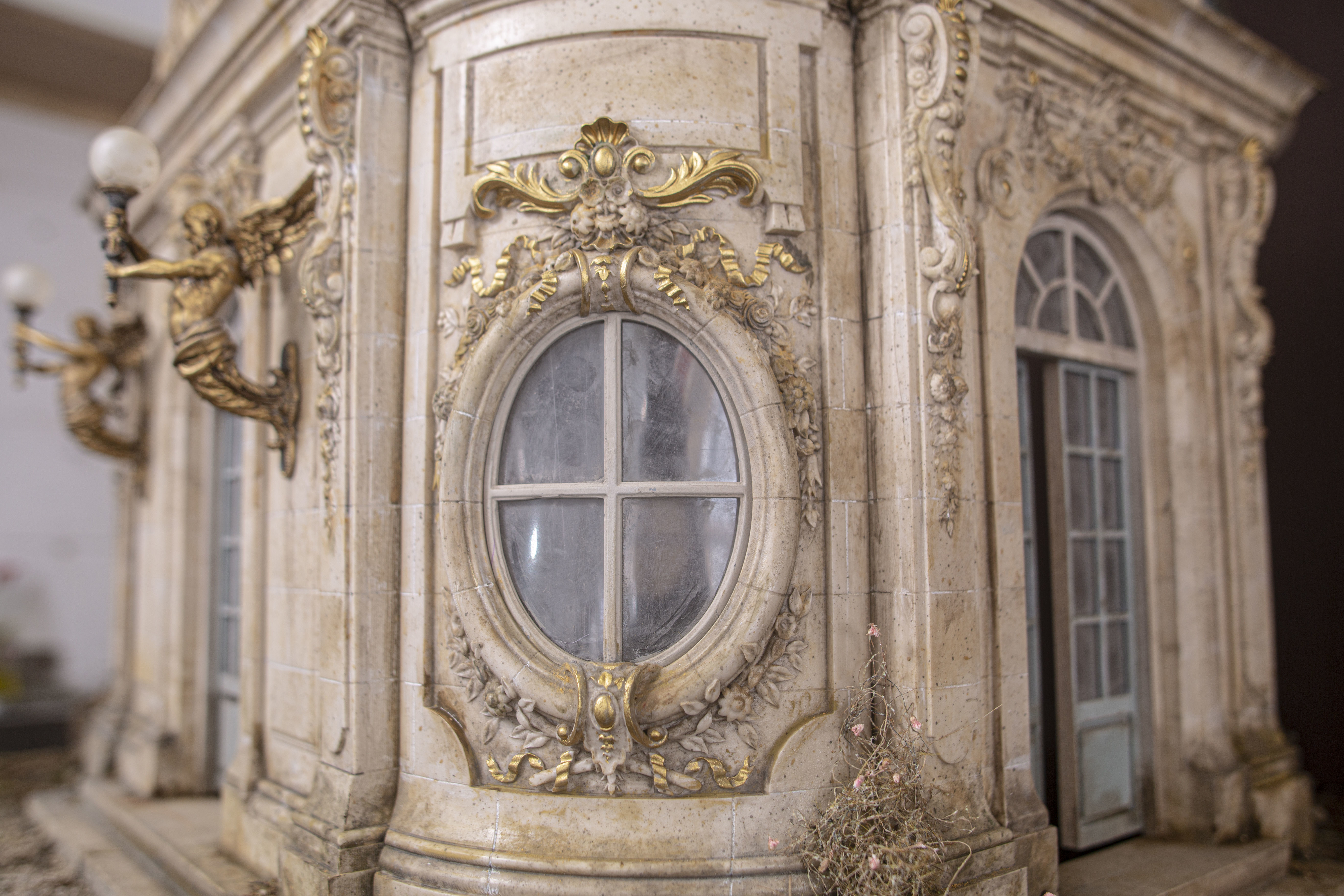 French Folly Ornate Building Chateau castle Palace 3D printable  3D print model_10