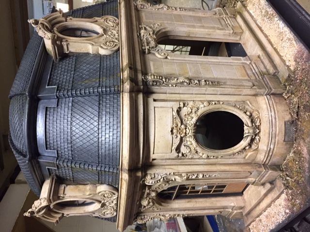 French Folly Ornate Building Chateau castle Palace 3D printable  3D print model_23