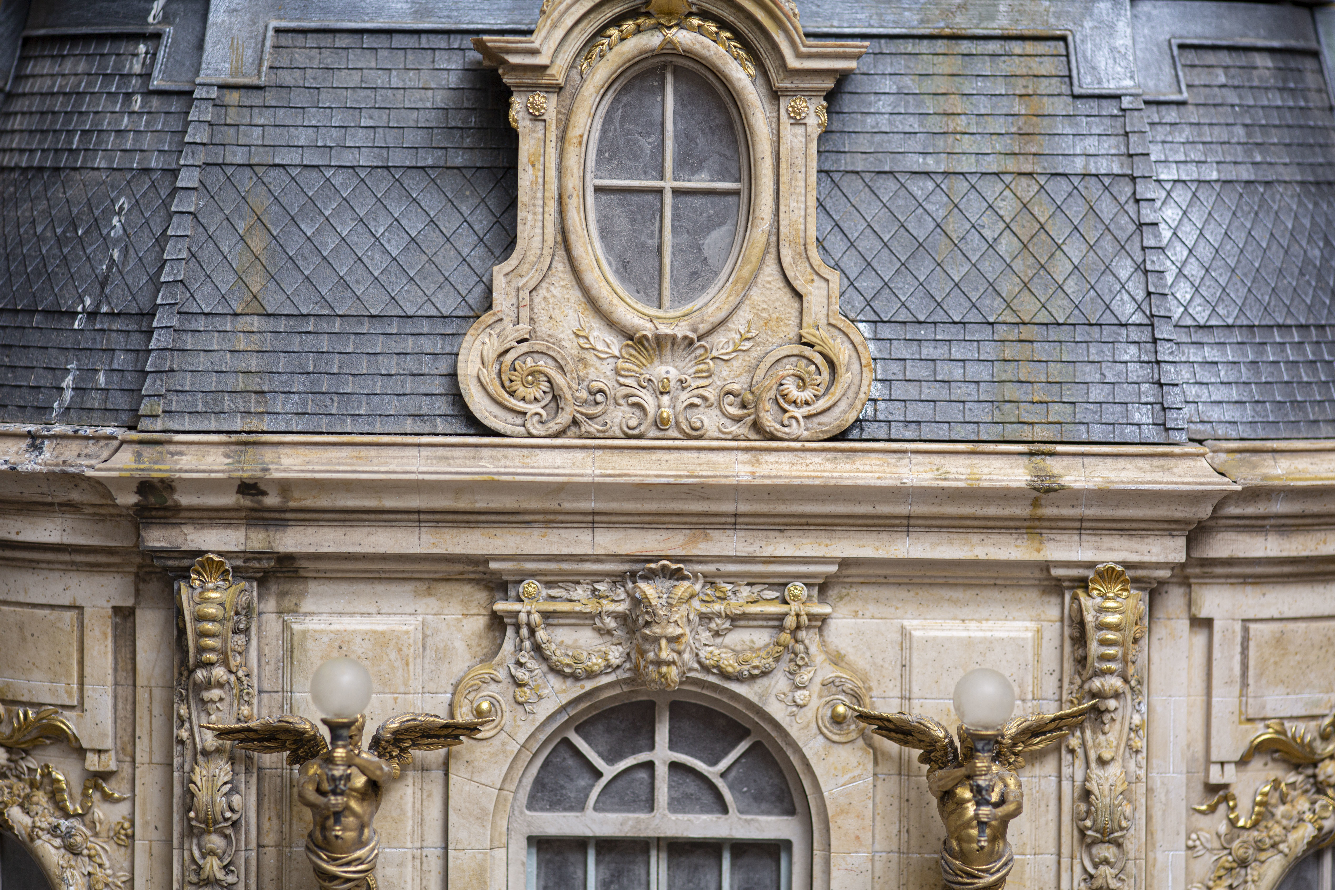 French Folly Ornate Building Chateau castle Palace 3D printable  3D print model_13