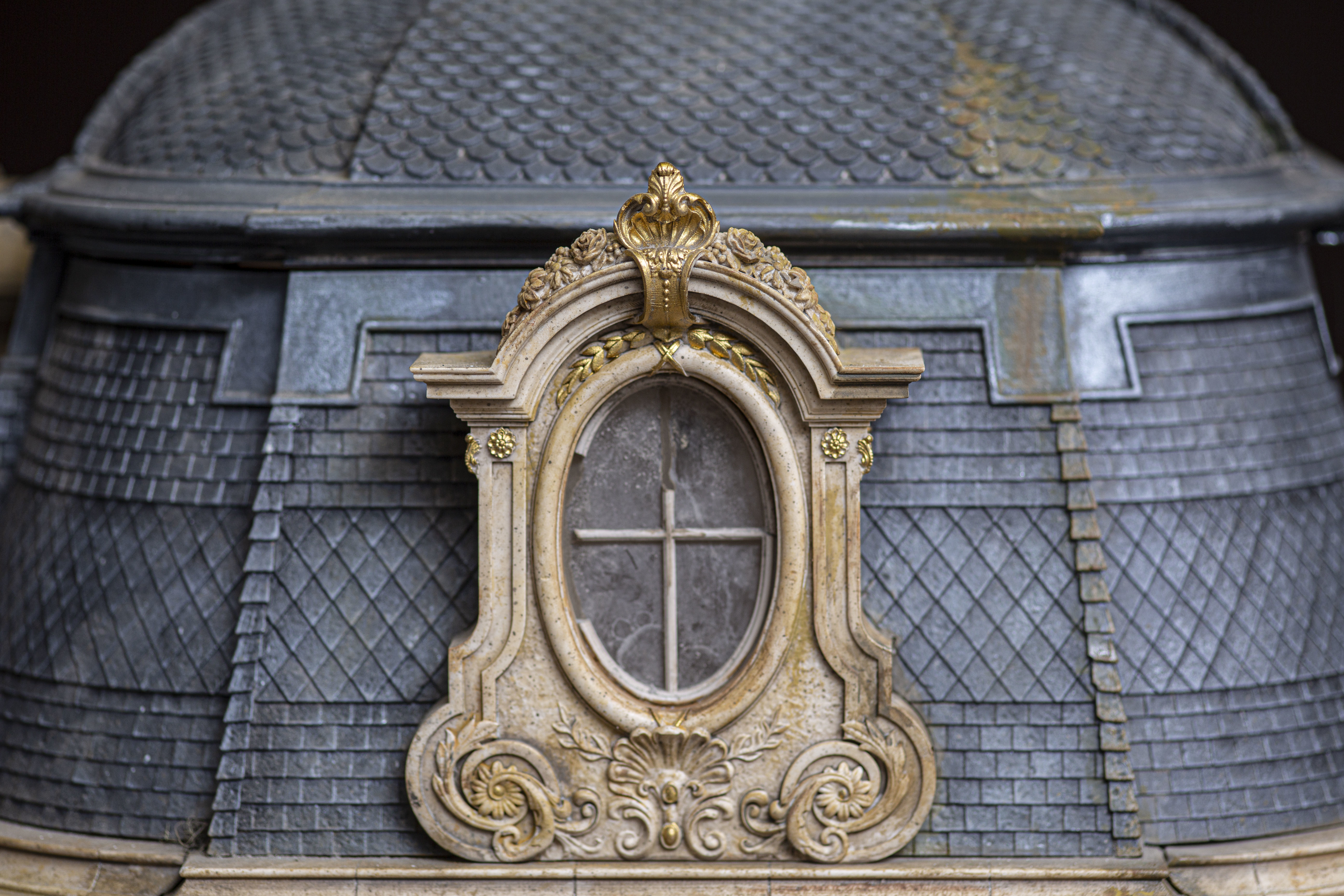 French Folly Ornate Building Chateau castle Palace 3D printable  3D print model_16