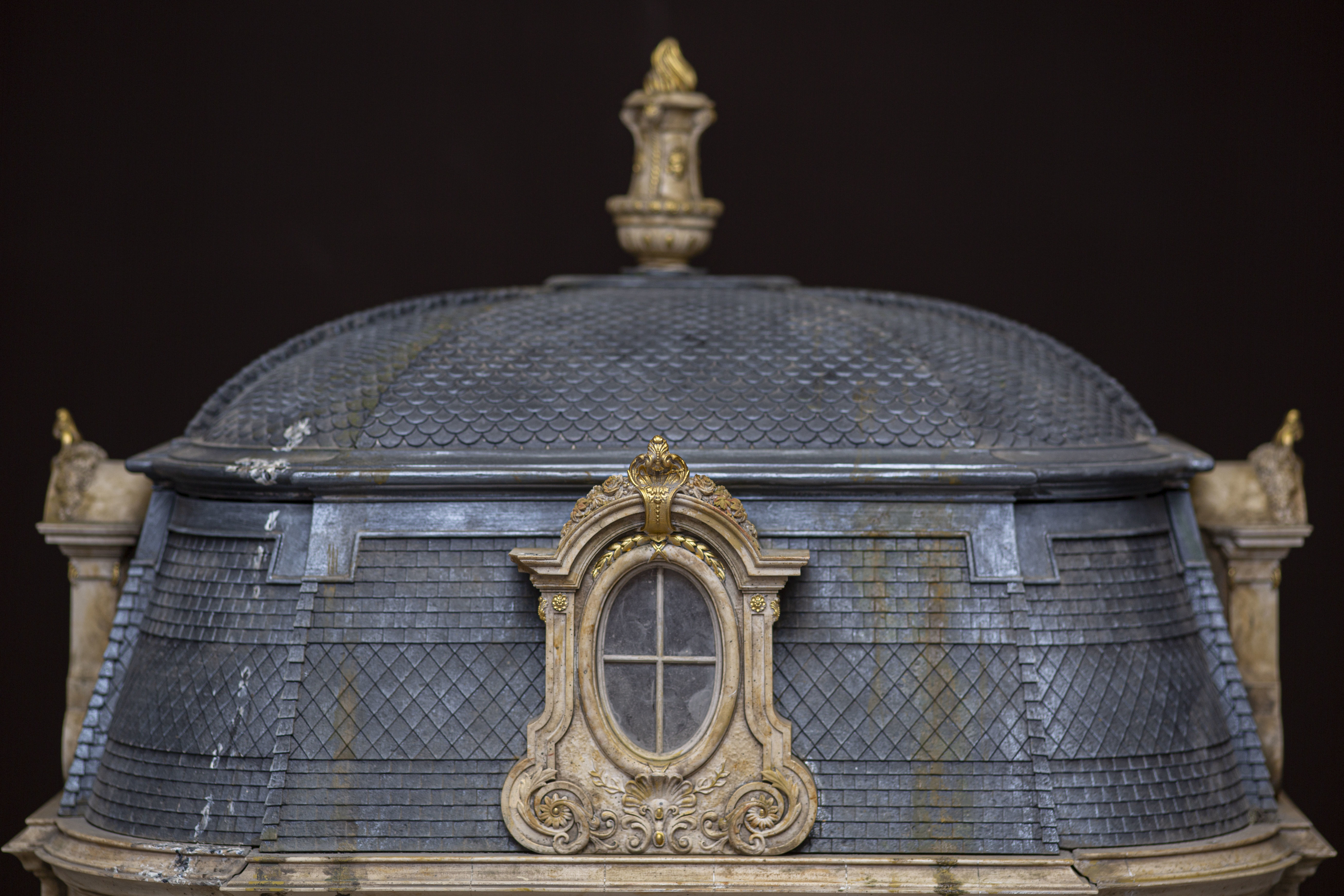 French Folly Ornate Building Chateau castle Palace 3D printable  3D print model_17