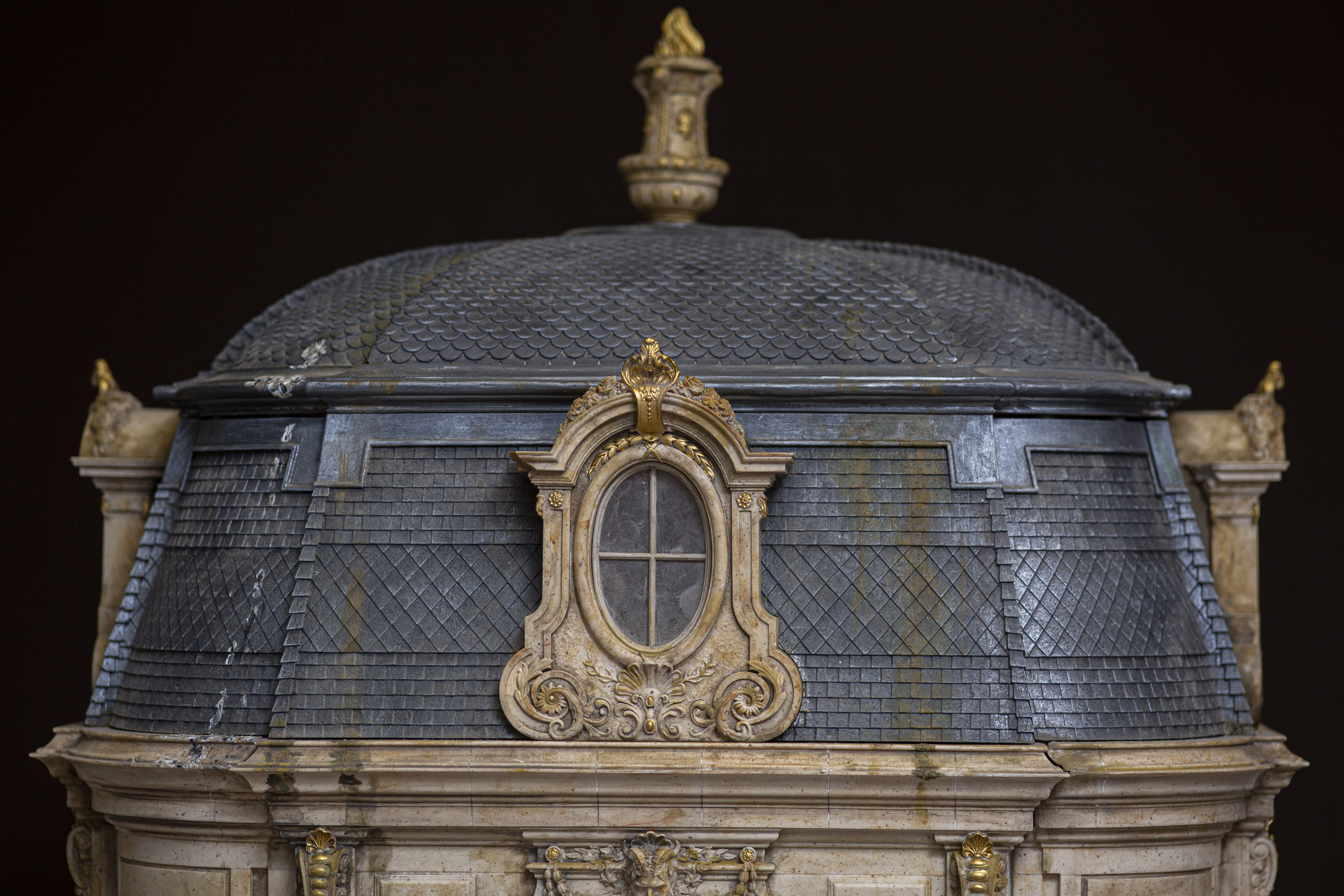 French Folly Ornate Building Chateau castle Palace 3D printable  3D print model_12