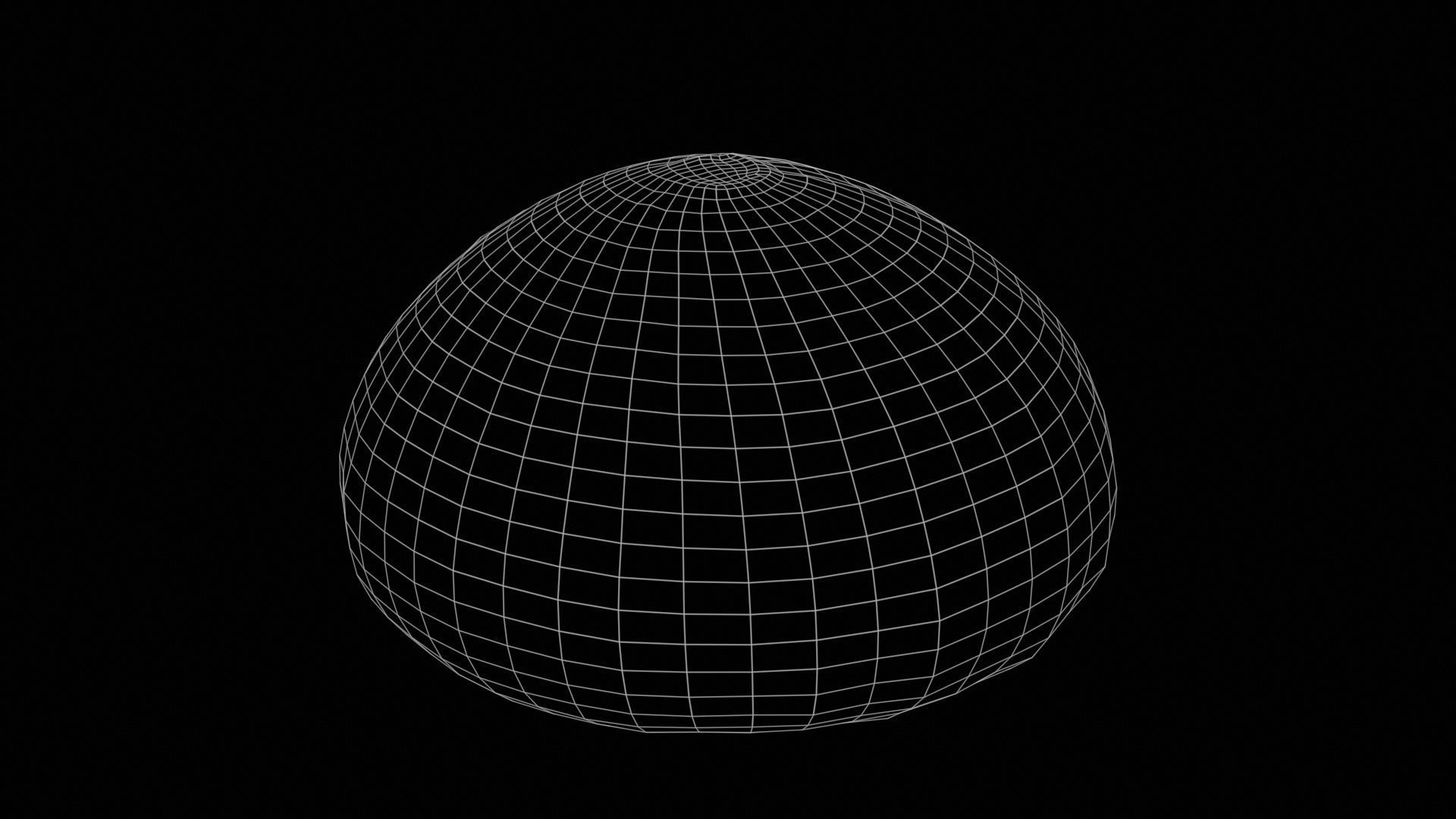 Shell Green Low-poly 3D model_11