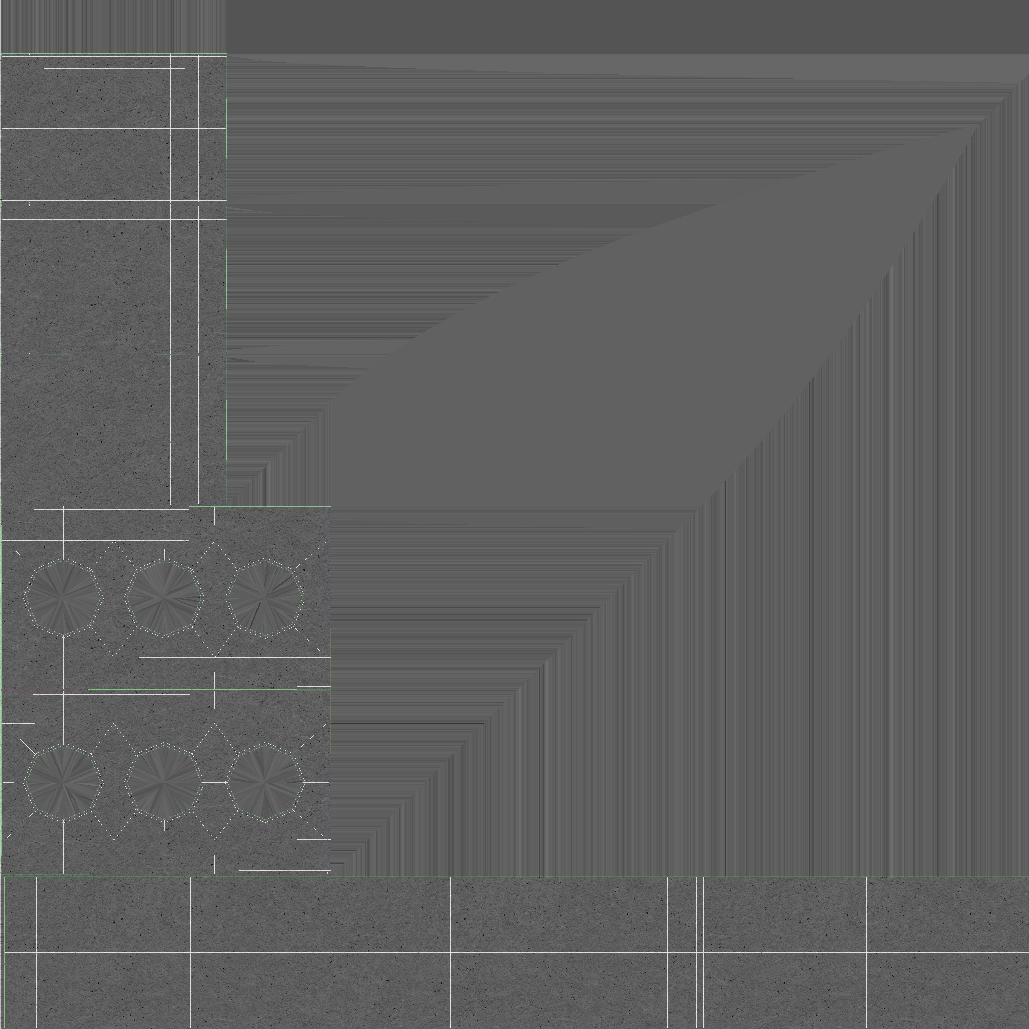 Concrete Bricks On Wooden Pallet 3D model_6