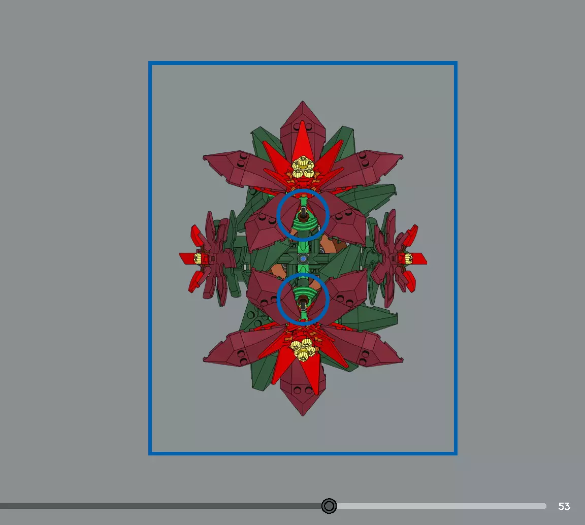 TwindBricks3D - 10370 Poinsettia 3D print model_41