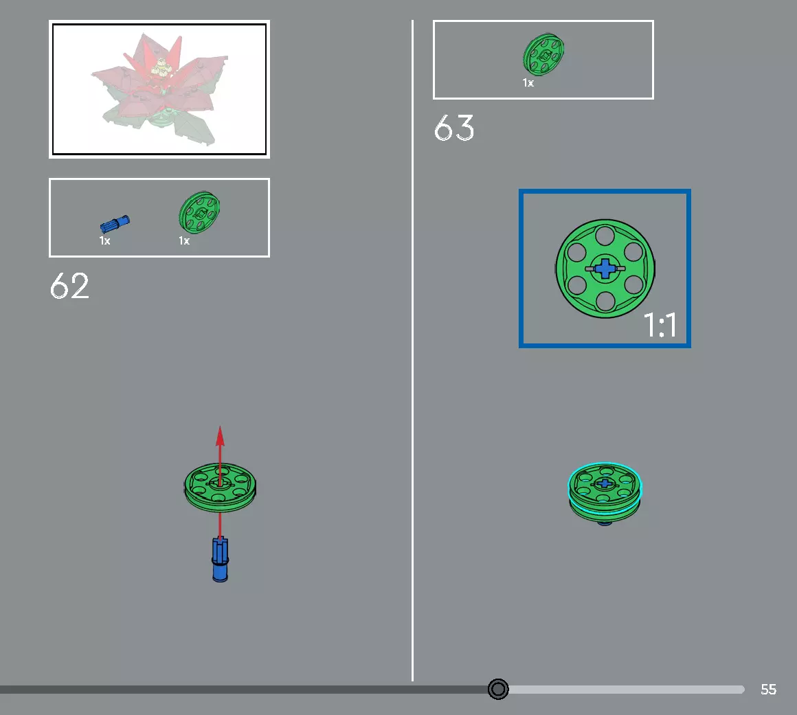 TwindBricks3D - 10370 Poinsettia 3D print model_51