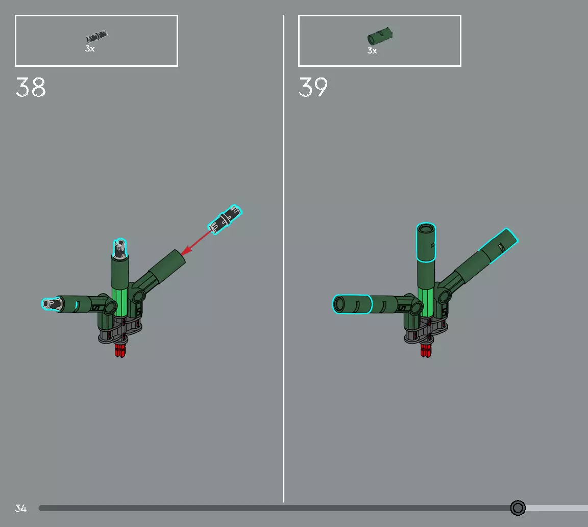 TwindBricks3D - 10370 Poinsettia 3D print model_26