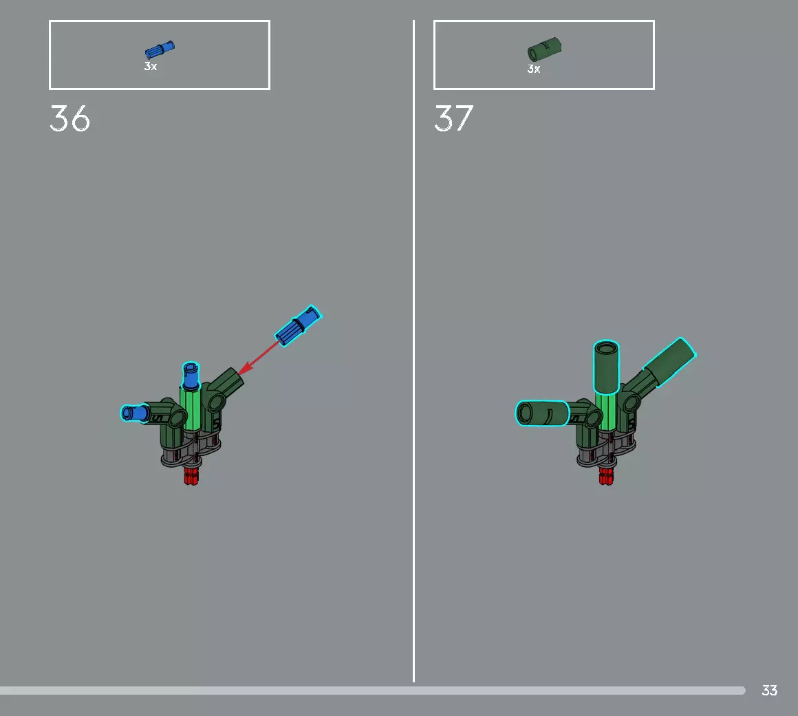 TwindBricks3D - 10370 Poinsettia 3D print model_23