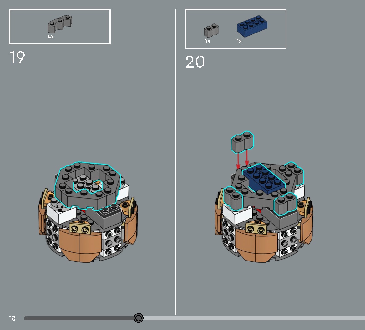TwindBricks3D - 10370 Poinsettia 3D print model_11