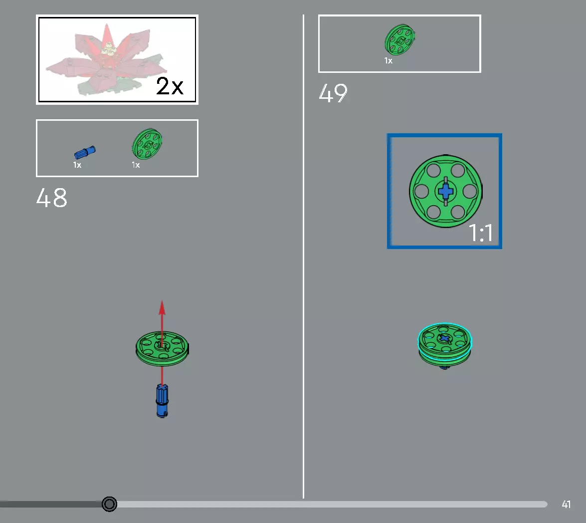 TwindBricks3D - 10370 Poinsettia 3D print model_34