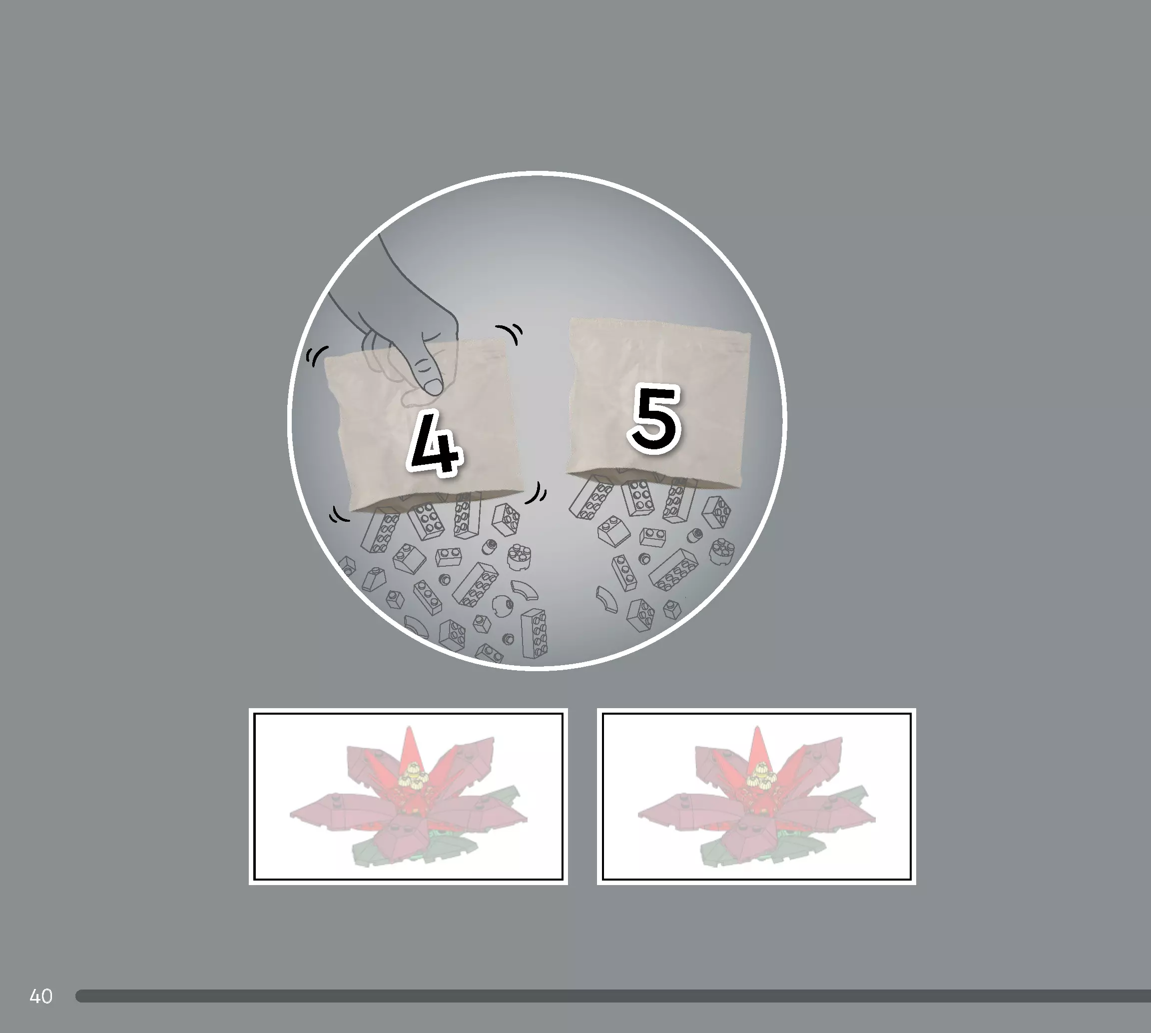 TwindBricks3D - 10370 Poinsettia 3D print model_35