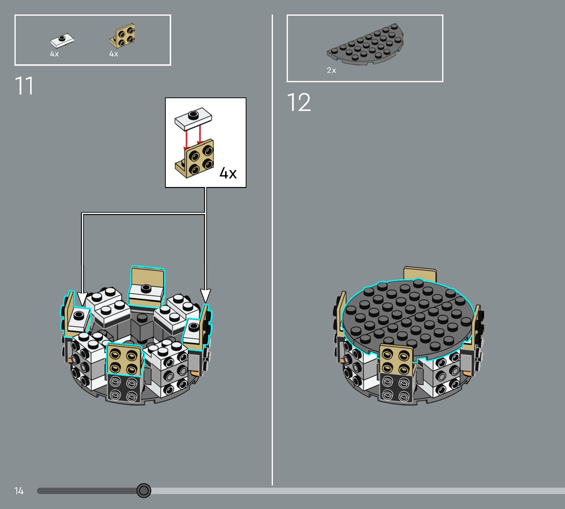 TwindBricks3D - 10370 Poinsettia 3D print model_3