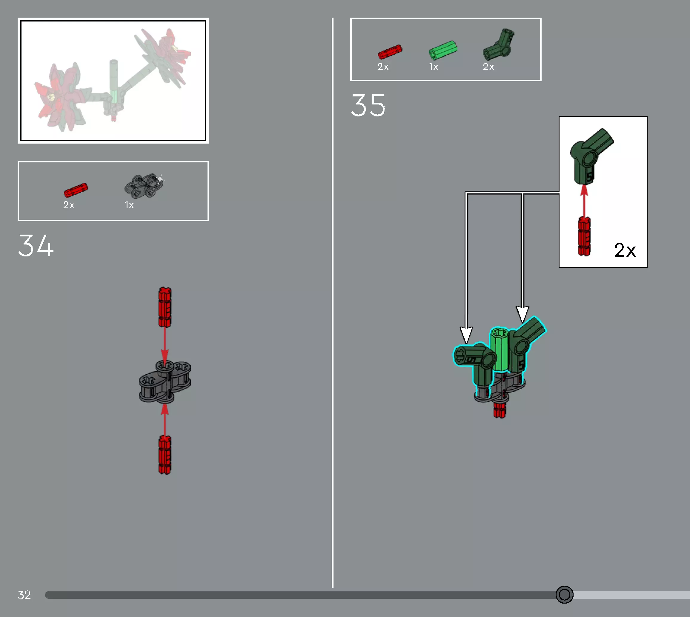 TwindBricks3D - 10370 Poinsettia 3D print model_24