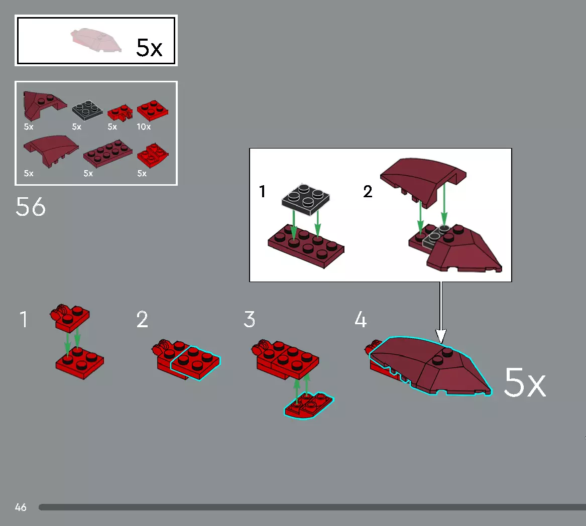 TwindBricks3D - 10370 Poinsettia 3D print model_36