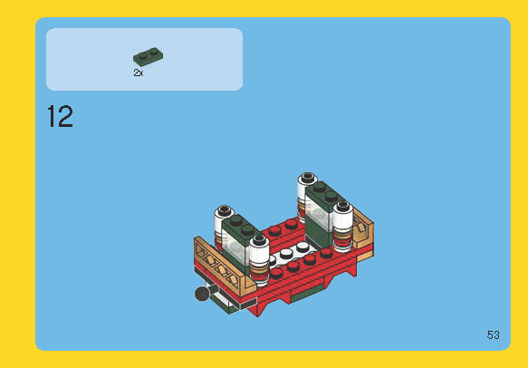 TwindBricks3D - 40138 Christmas Train 3D print model_72