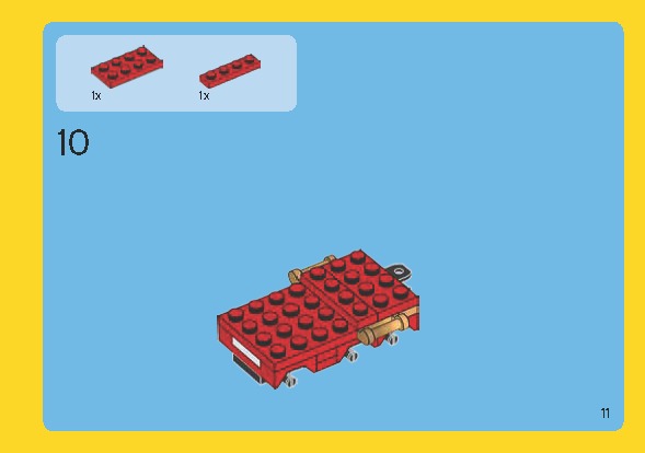 TwindBricks3D - 40138 Christmas Train 3D print model_18