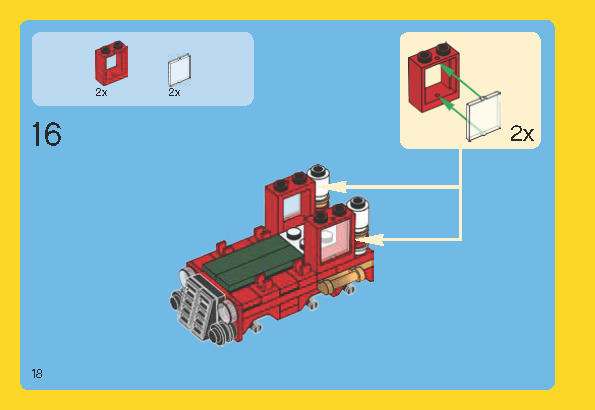 TwindBricks3D - 40138 Christmas Train 3D print model_33