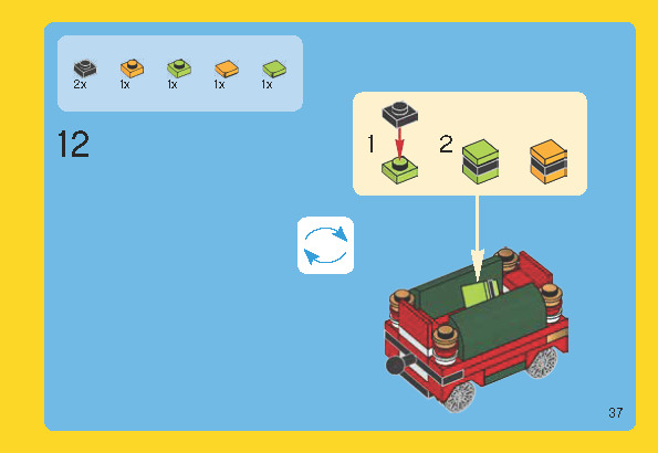 TwindBricks3D - 40138 Christmas Train 3D print model_56