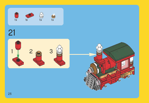 TwindBricks3D - 40138 Christmas Train 3D print model_45