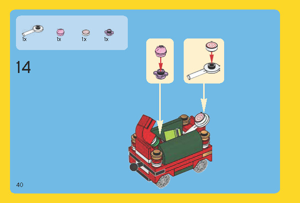 TwindBricks3D - 40138 Christmas Train 3D print model_59