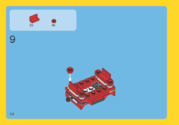 TwindBricks3D - 40138 Christmas Train 3D print model_53