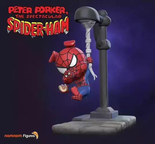 SpiderHam - Peter Porker 3D print model