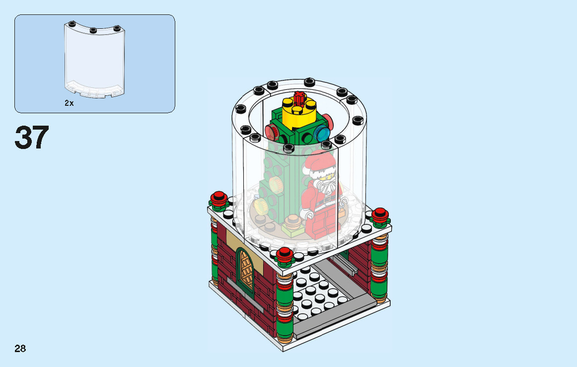 TwindBricks3D - 40223 Lego Snowglobe 3D print model_47