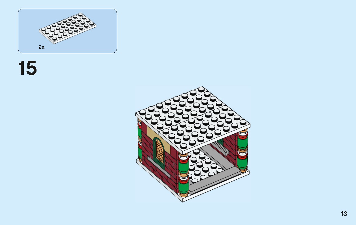 TwindBricks3D - 40223 Lego Snowglobe 3D print model_22