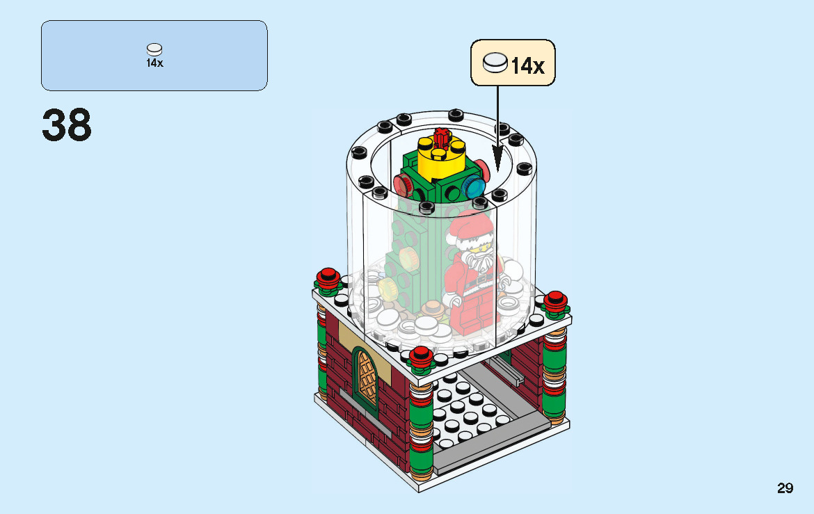 TwindBricks3D - 40223 Lego Snowglobe 3D print model_48
