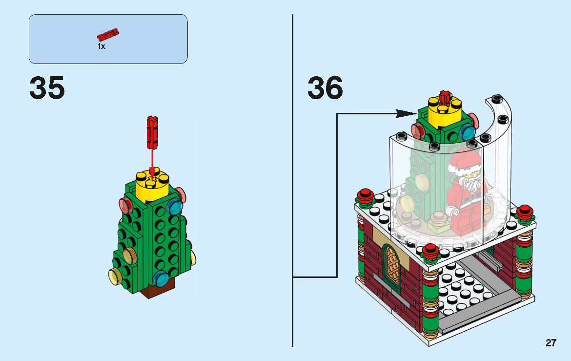 TwindBricks3D - 40223 Lego Snowglobe 3D print model_46