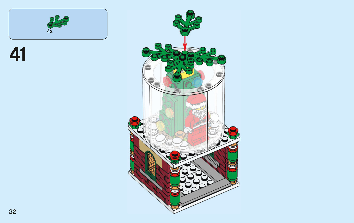 TwindBricks3D - 40223 Lego Snowglobe 3D print model_51