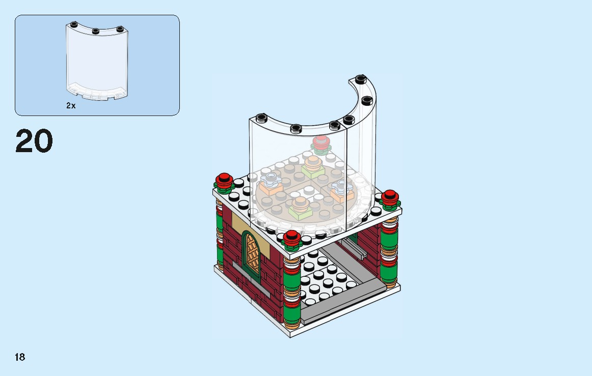 TwindBricks3D - 40223 Lego Snowglobe 3D print model_32