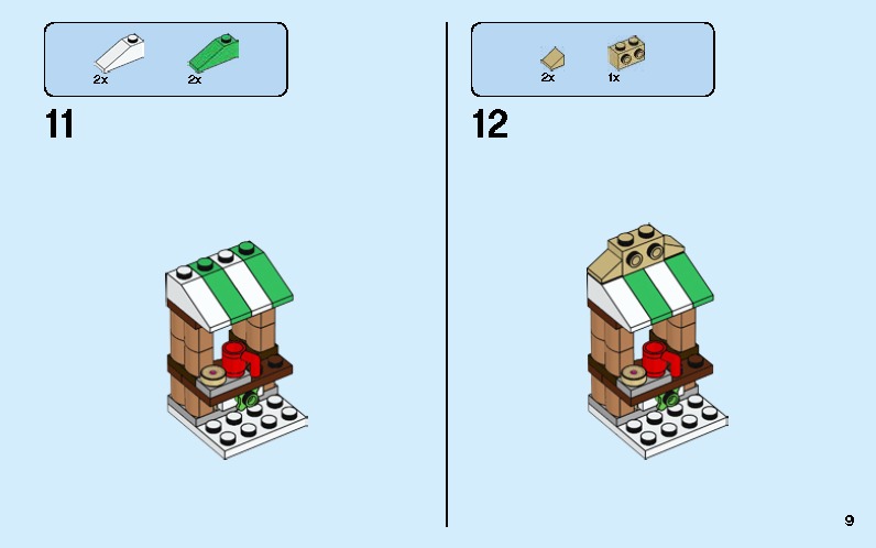 TwindBricks3D - 40262 Christmas Train Ride 3D print model_7