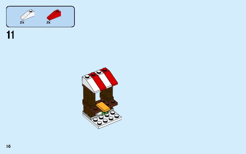 TwindBricks3D - 40262 Christmas Train Ride 3D print model_8