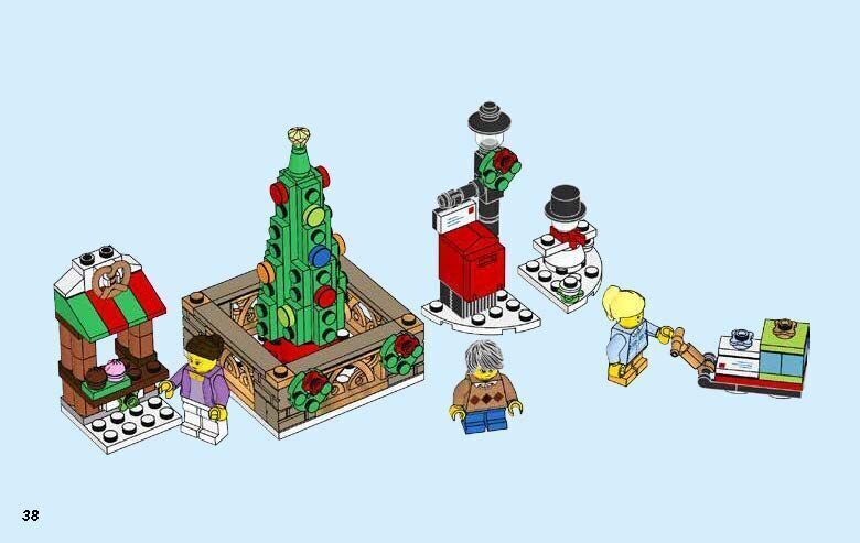 TwindBricks3D - 40263 Christmas Town Square 3D print model_58