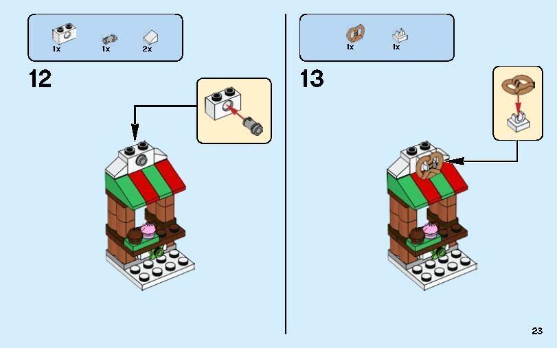 TwindBricks3D - 40263 Christmas Town Square 3D print model_43