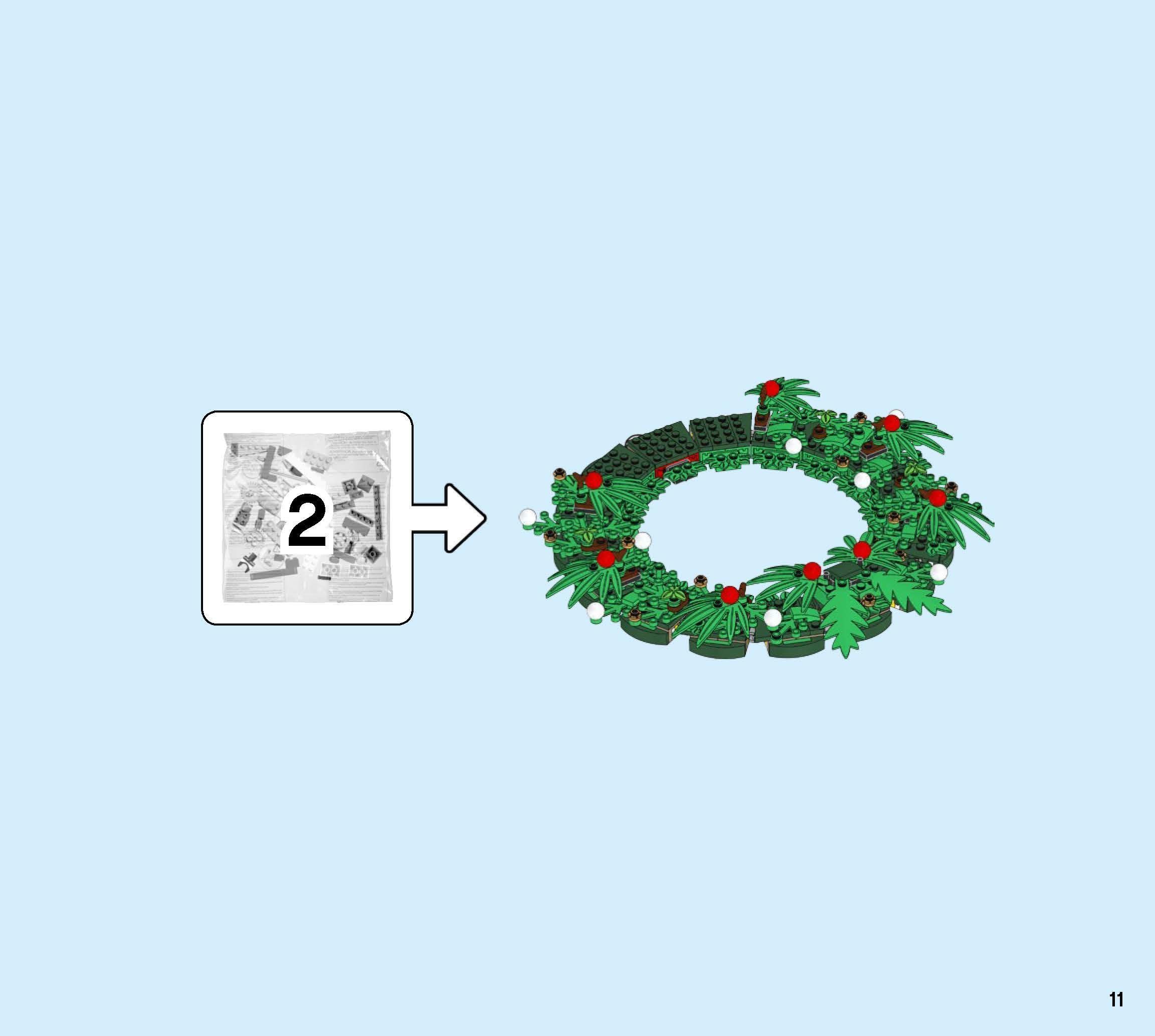 TwindBricks3D - 40426 Christmas Wreath 2-in-1 3D print model_9