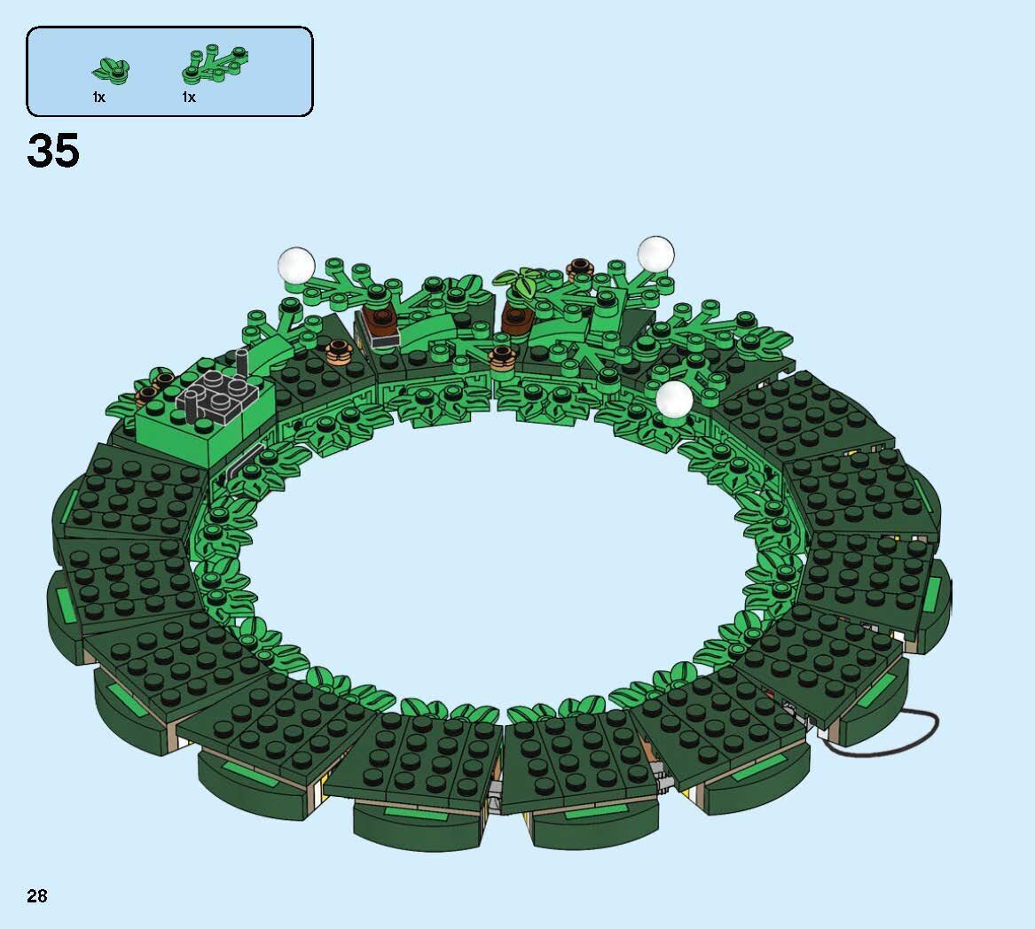 TwindBricks3D - 40426 Christmas Wreath 2-in-1 3D print model_26