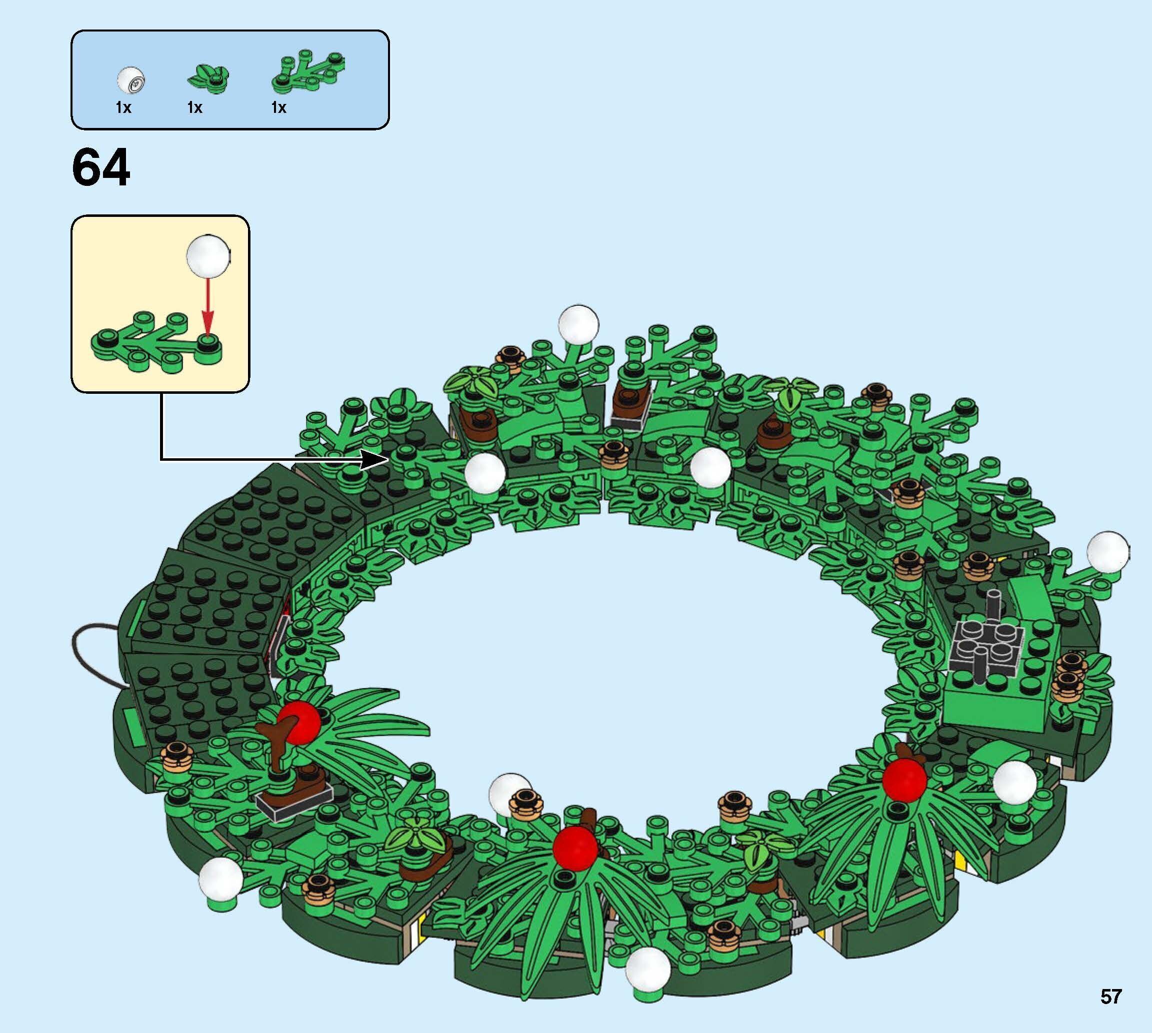 TwindBricks3D - 40426 Christmas Wreath 2-in-1 3D print model_55