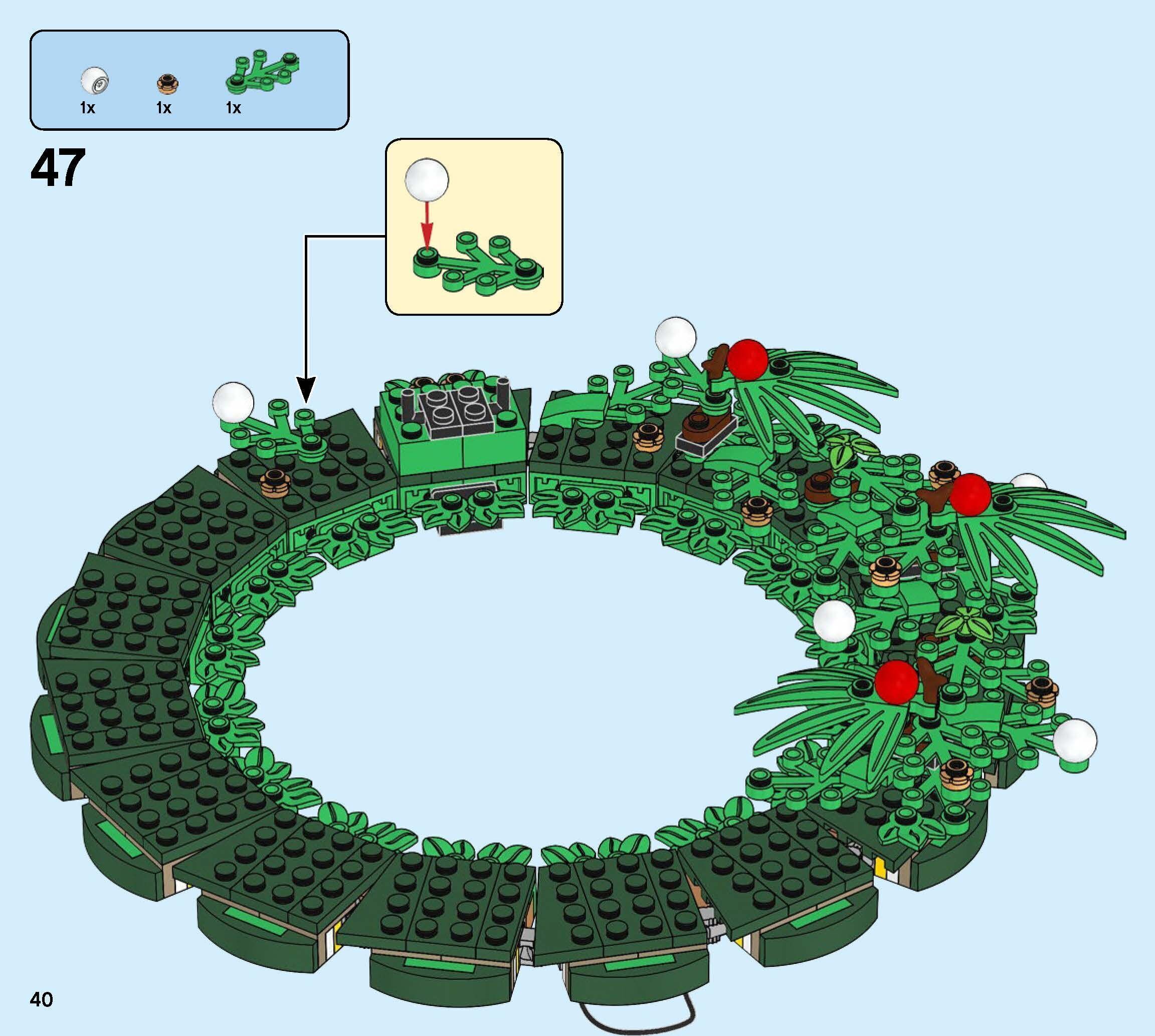 TwindBricks3D - 40426 Christmas Wreath 2-in-1 3D print model_38