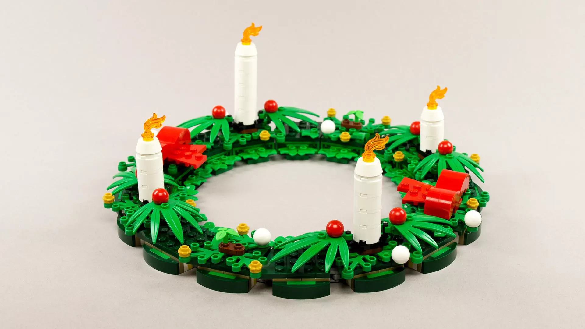 TwindBricks3D - 40426 Christmas Wreath 2-in-1 3D print model_0