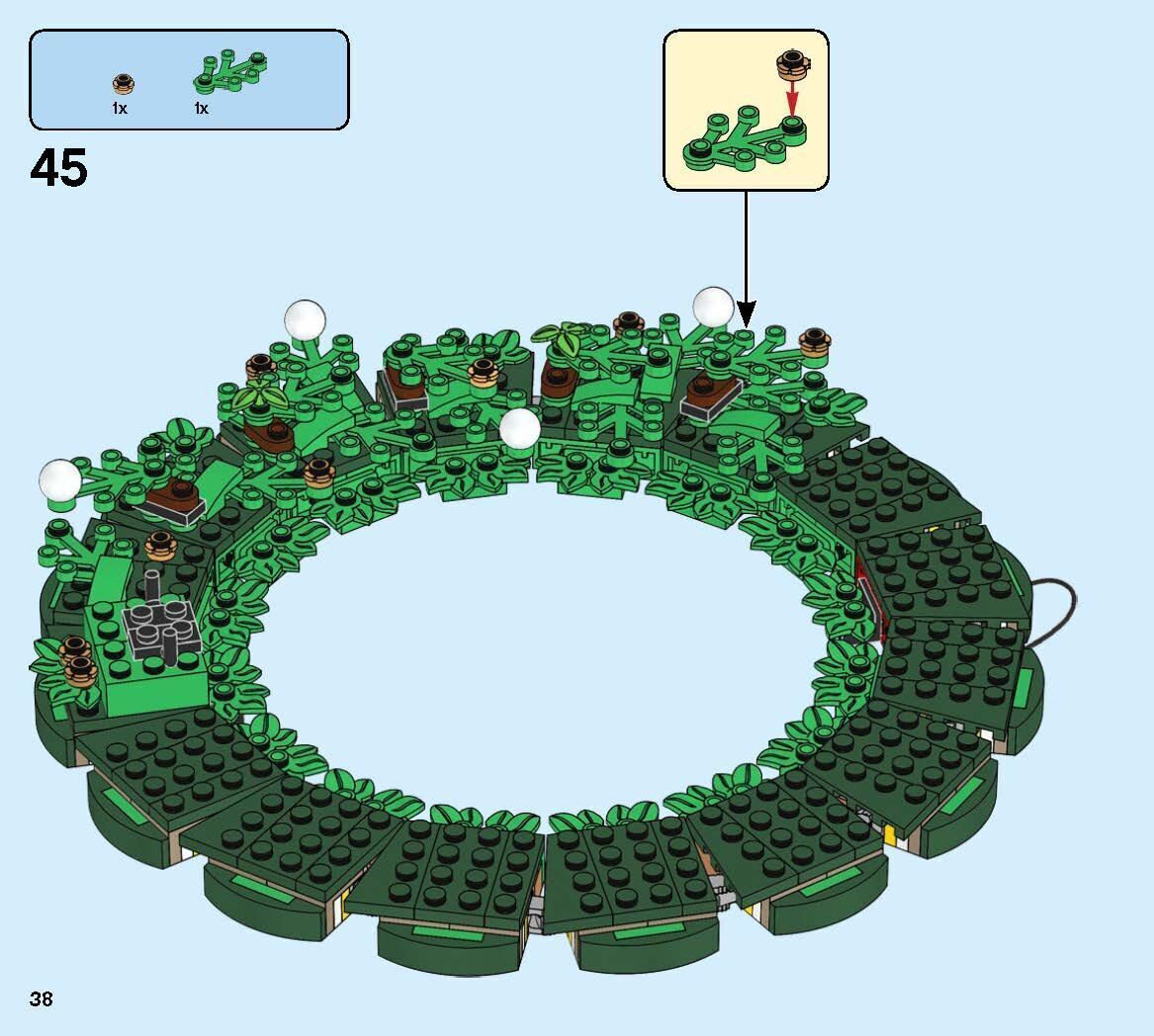 TwindBricks3D - 40426 Christmas Wreath 2-in-1 3D print model_36