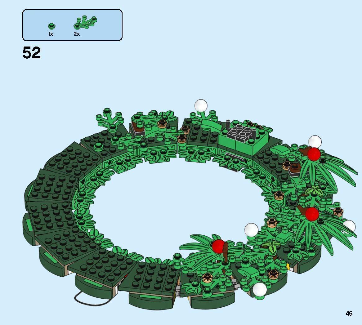 TwindBricks3D - 40426 Christmas Wreath 2-in-1 3D print model_43