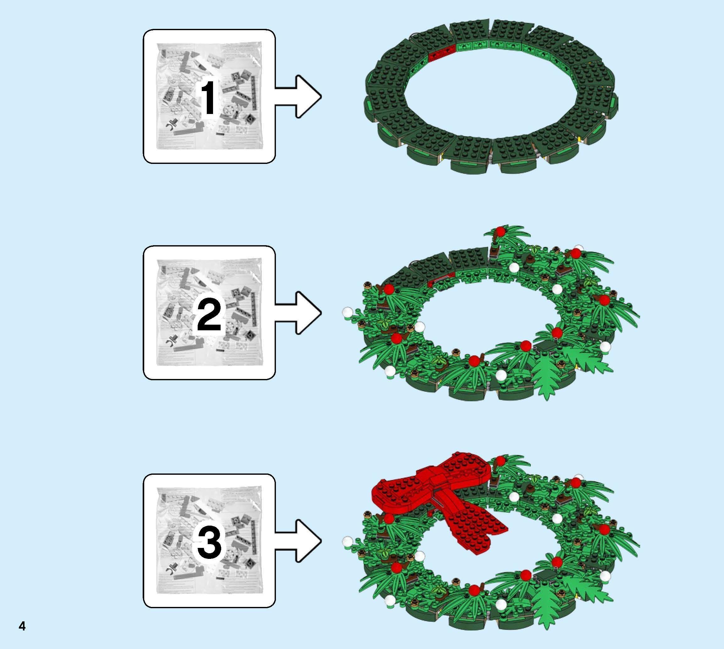TwindBricks3D - 40426 Christmas Wreath 2-in-1 3D print model_2